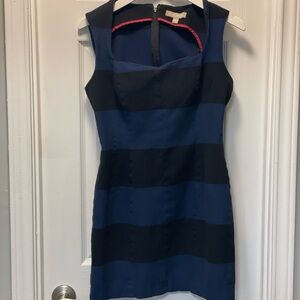Banana Republic Navy and Black Mini Dress